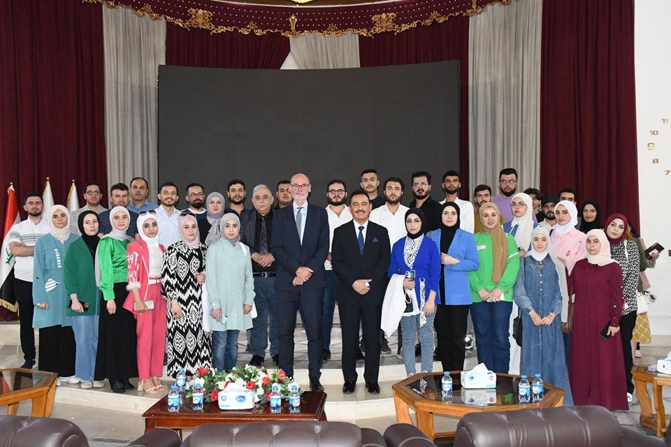 University of Mosul Hosts British Ambassador: Spotlight on the SolAware Project for a Sustainable Future