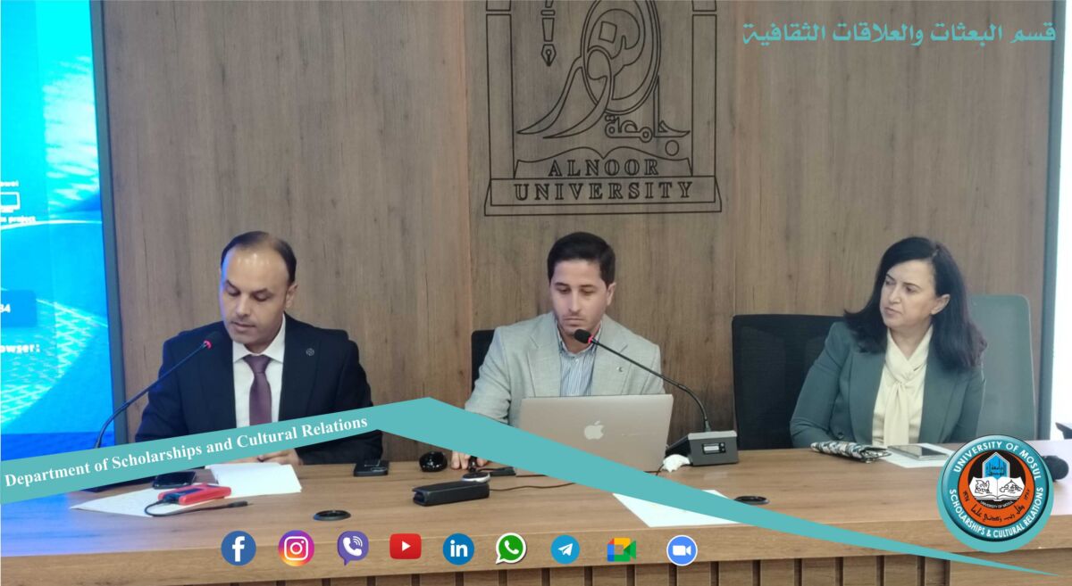 ACADEMIC AND TECHNICAL COLLABORATION IN SUSTAINABLE ENERGY TECHNOLOGIES BETWEEN UNIVERSITY OF MOSUL AND TEESSIDE UNIVERSITY